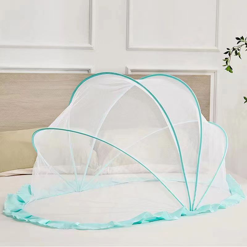 Baby Mosquito Net Children's Foldable Mosquito Net Installation-Free Shading Mosquito Covering Baby Mosquito Cover Full Cover Bedspread Portable