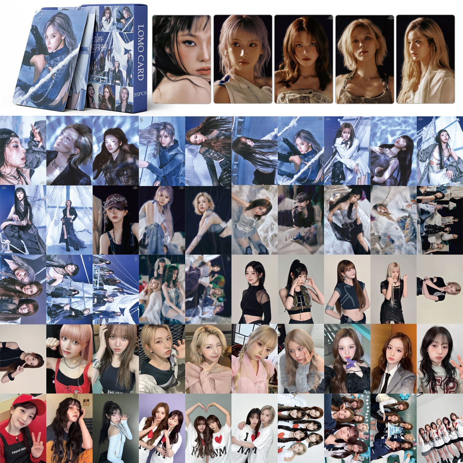 in stock 55 NMIXX Fe3O4: FORWARD Card Wu Haiyuan HAEWON Pei Zhen Rate