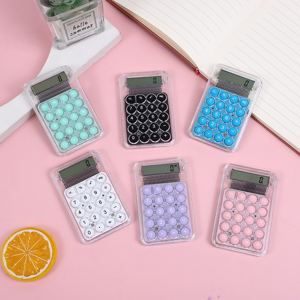 Креативный мини-калькулятор, портативный, для студентов начальной школы, оптовая продажа