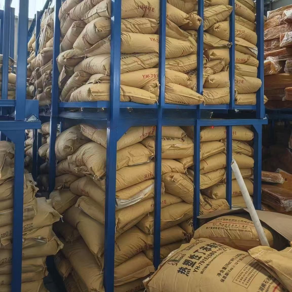 Yueyang Petrochemical Sbs 791H Thermoplastic Styrene-Butadiene Rubber Asphalt/Plastic Modification