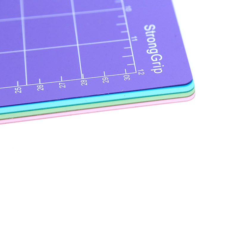 Cutting lettering machine backing plate 12*12 sticky backing plate suitable for cricut cutting backing plate cutting lettering machine transparent color backing plate