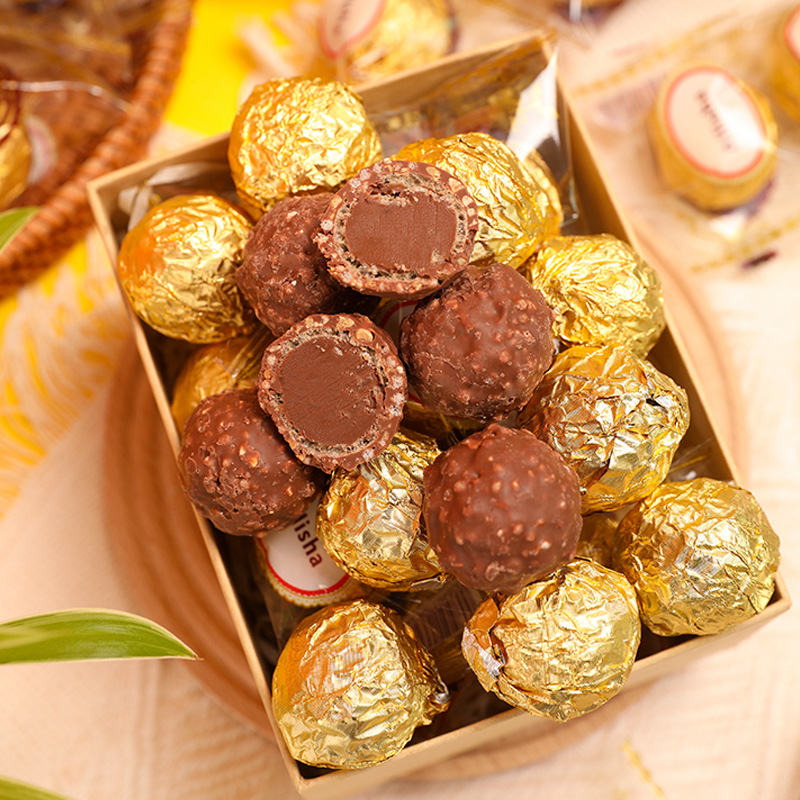 Elizabeth Bulk Nut Chocolate Wedding Valentine's Day Gift Wedding Candy Casual Snacks Wholesale Manufacturer