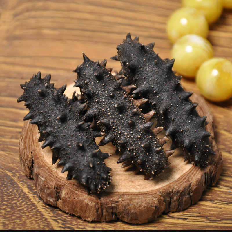 Shun Yutang Dalian Wild Light Dry Sea Cucumber Dried Liao Apostichopus japonicus 30g 4-8 Hair Instant Non-gift Seafood