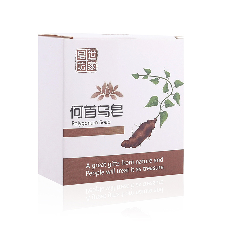 Polygonum multiflorum handmade soap essential oil soap Shampoo soap Shampoo soap mite soap nourishing hair moisturizing hair