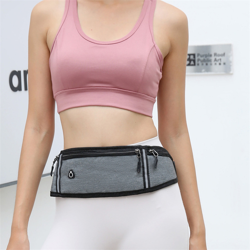 Fitness Outdoor Sports men's and women's waist bag running mobile phone bag outdoor riding invisible anti-splashing mini chest bag wholesale