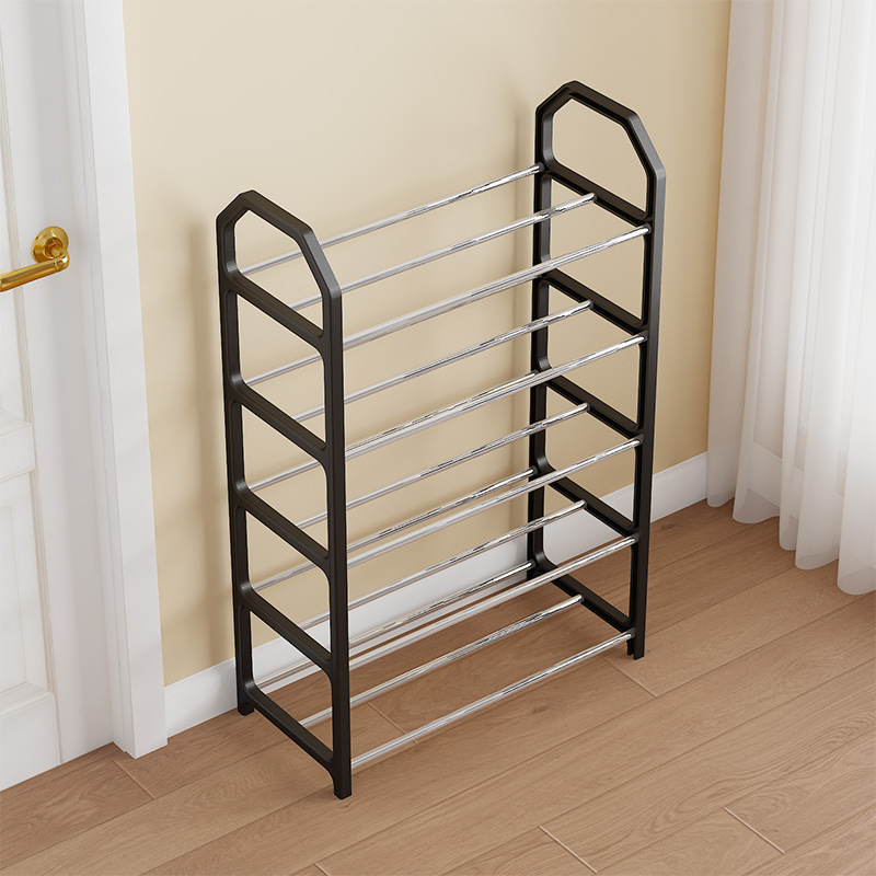 Storage Shoe Cabinet Doorway Space Four-Layer Simple Storage Extra Large Balcony Dormitory Bedroom Home Shelf Shoe Rack Ladder
