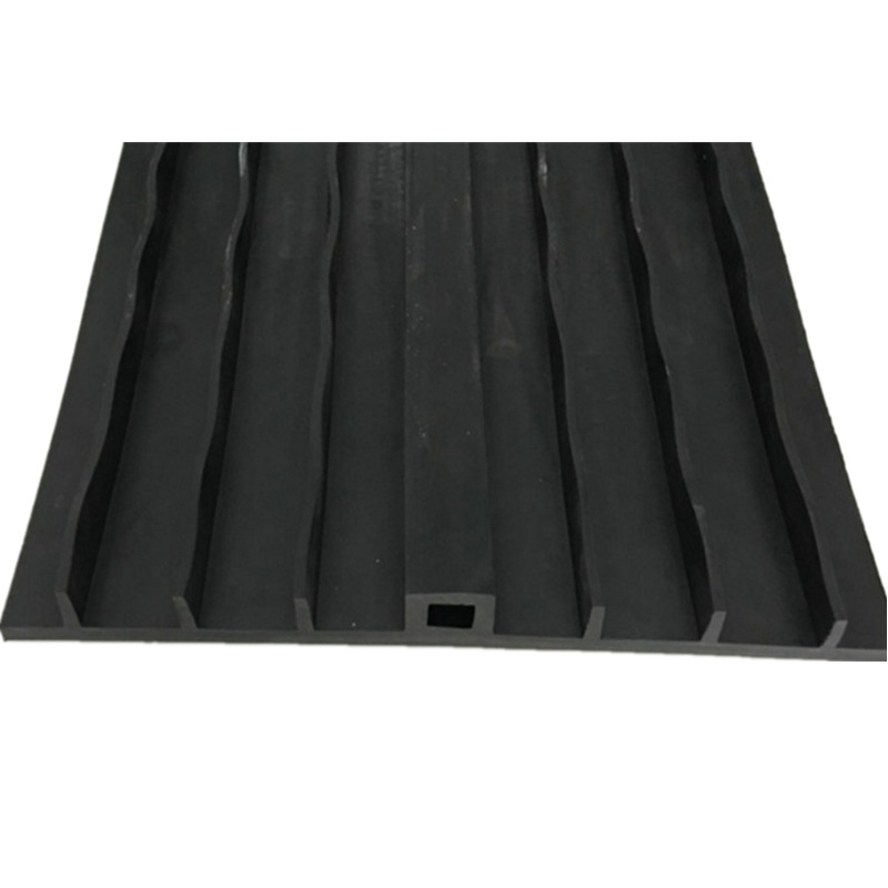 External Rubber Water Stopper, Back-Mounted Steel Edge Water Stopper, Embedded Rubber Water Stopper for Bridge Construction Engineering