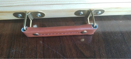 Manufacturer Produces Gift Box Leather Handle Pu Leather Handle with Leather Handle Pu Satchel Genuine Leather Bag with Leather Rope Hand Strap