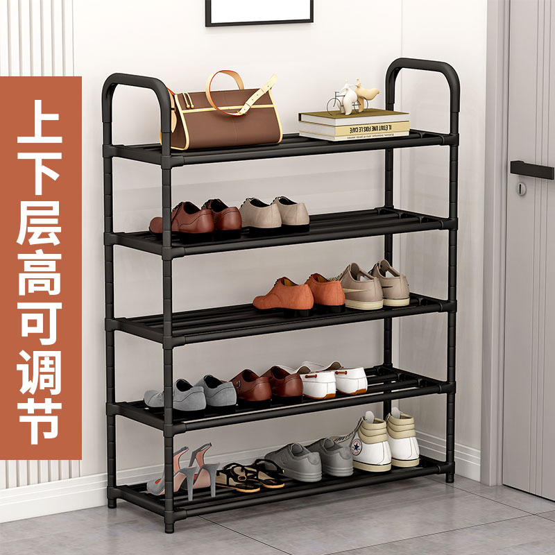 Простая обувная полка, многоуровневая, пылезащитная, для общежития, по заводской цене