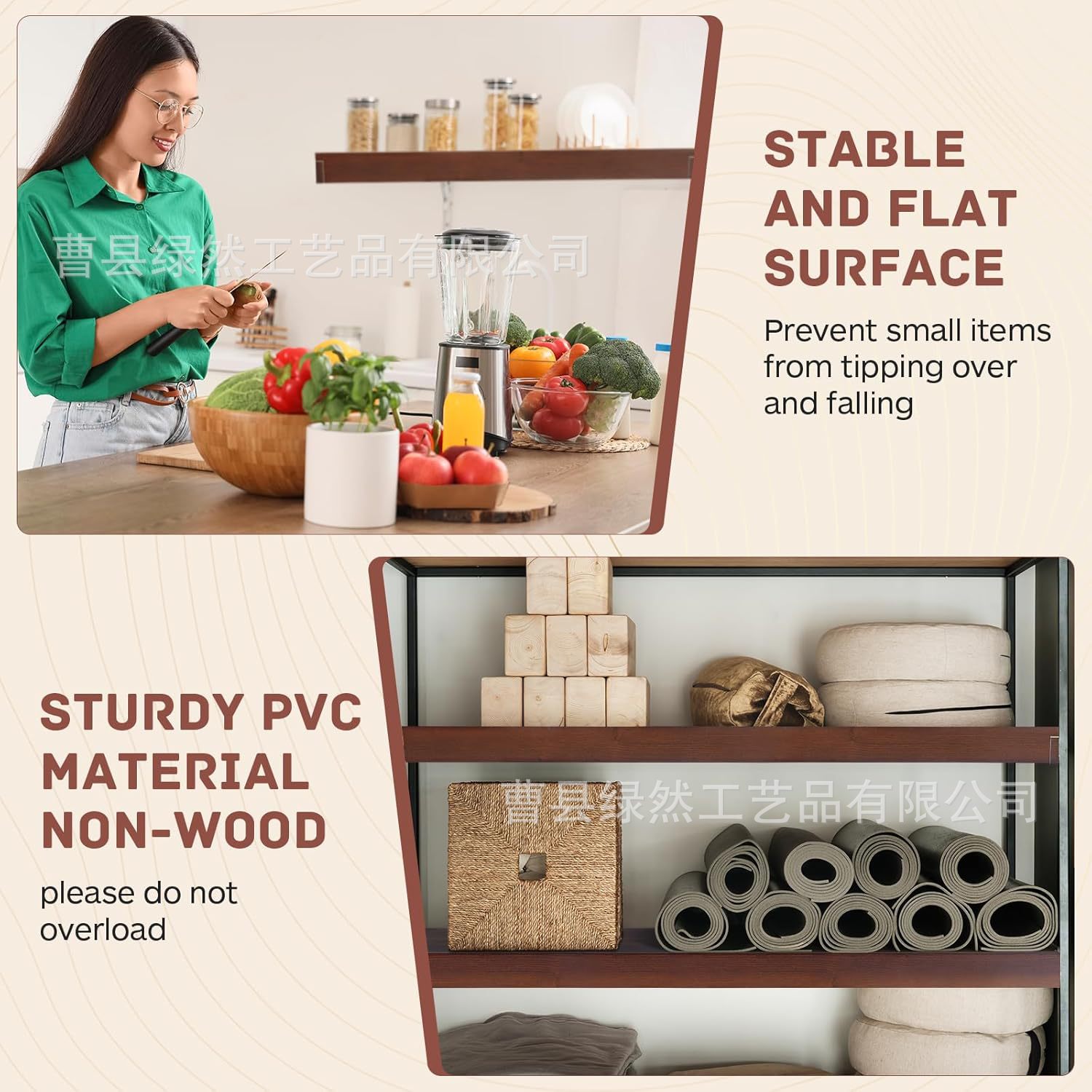 Partition Rack Kitchen Closet Layered Rack Bathroom Kitchen Storage Rack Wardrobe Rack