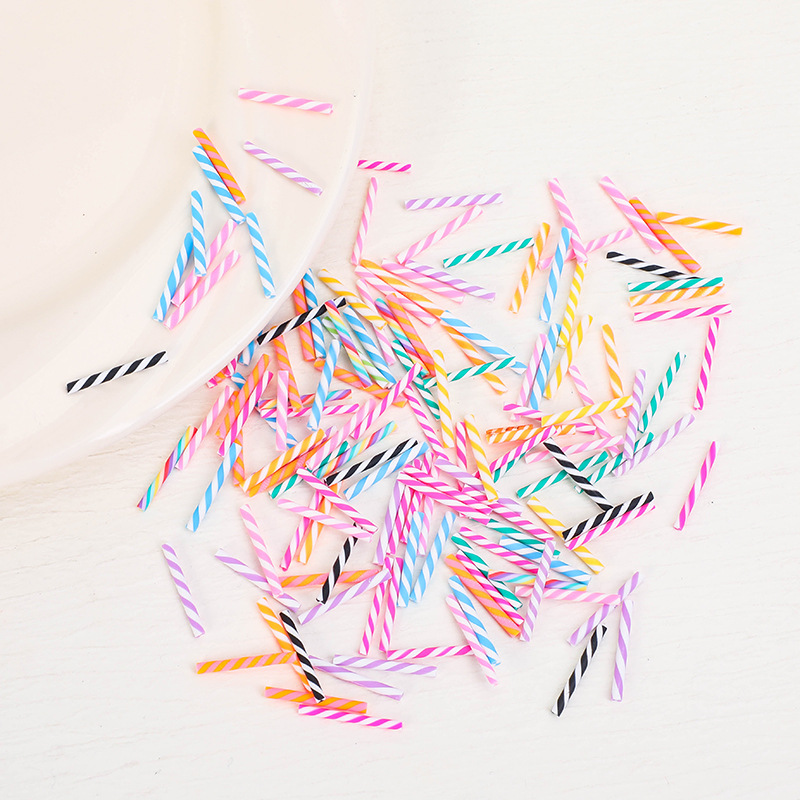 Soft Pottery Artificial Cotton Candy Children's Cream Gel DIY Handmade Material Mini Food Play Color Slime Filler