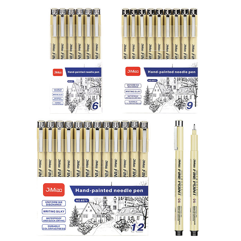 Sakura with the same paragraph needle pen Art special waterproof Gouhui hand-painted cartoon sketch pen factory wholesale