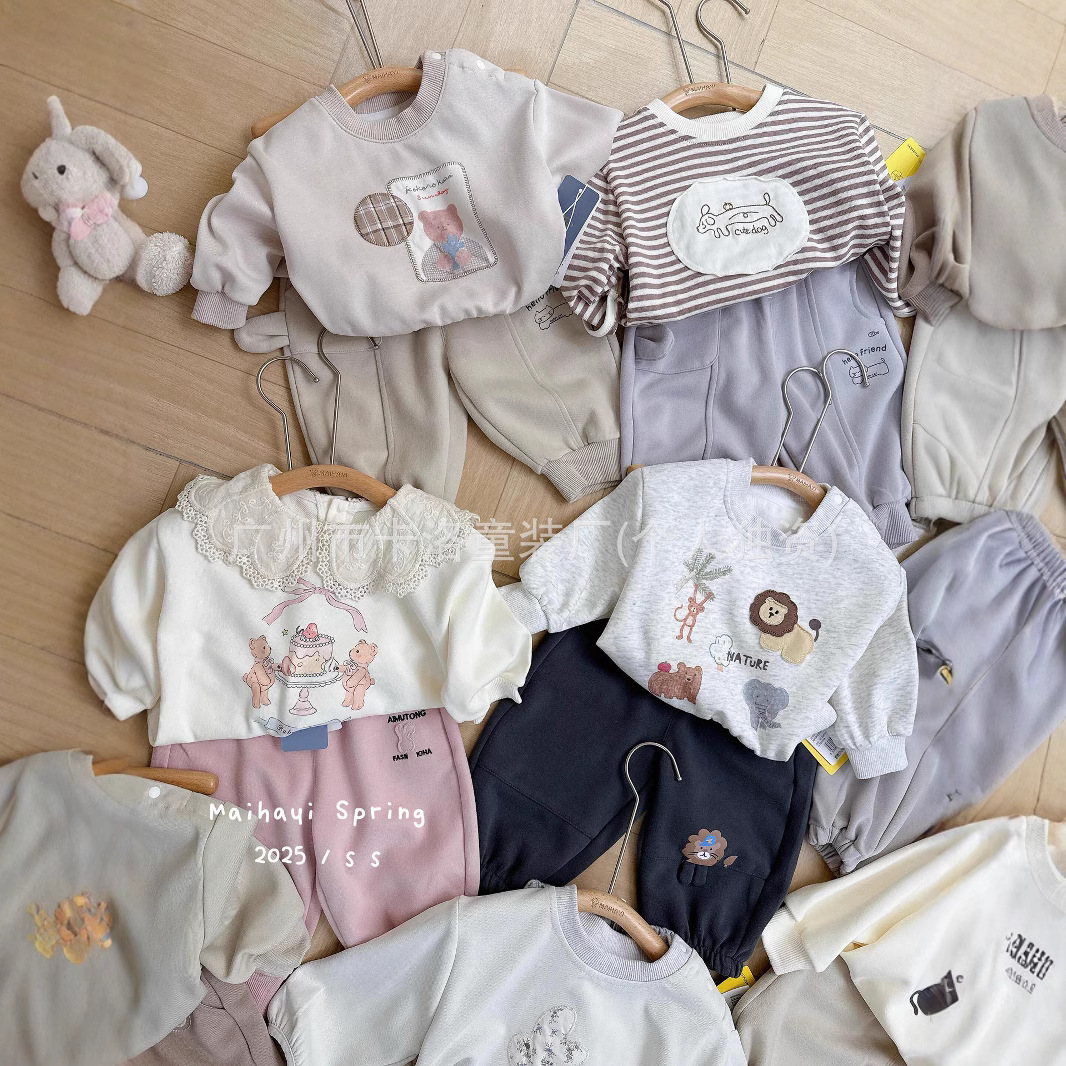 Small yellow duck maiha clothing brand spring children's clothing manufacturers primary supply physical store live drainage supply wholesale