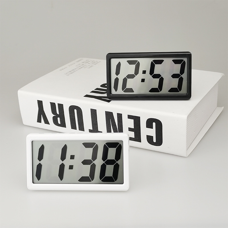 Living Room Clock Simple Electronic Clock Large Font Electronic Clock for Students Children LCD Quiet Clock