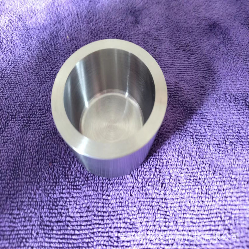 Manufacturer Supplies Pure Molybdenum Crucible 99.95 High Temperature Molybdenum Crucible Sintered Molybdenum Crucible