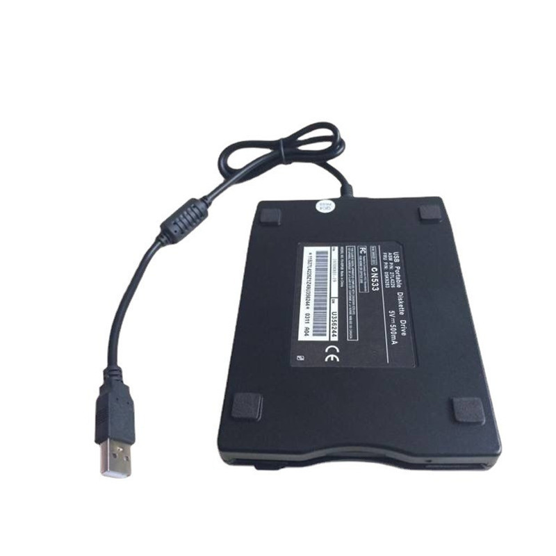 Spot Factory Direct Sales USB External Soft Drive Mobile Soft Drive 3.5inch Soft Drive 1.44m USB Fdd