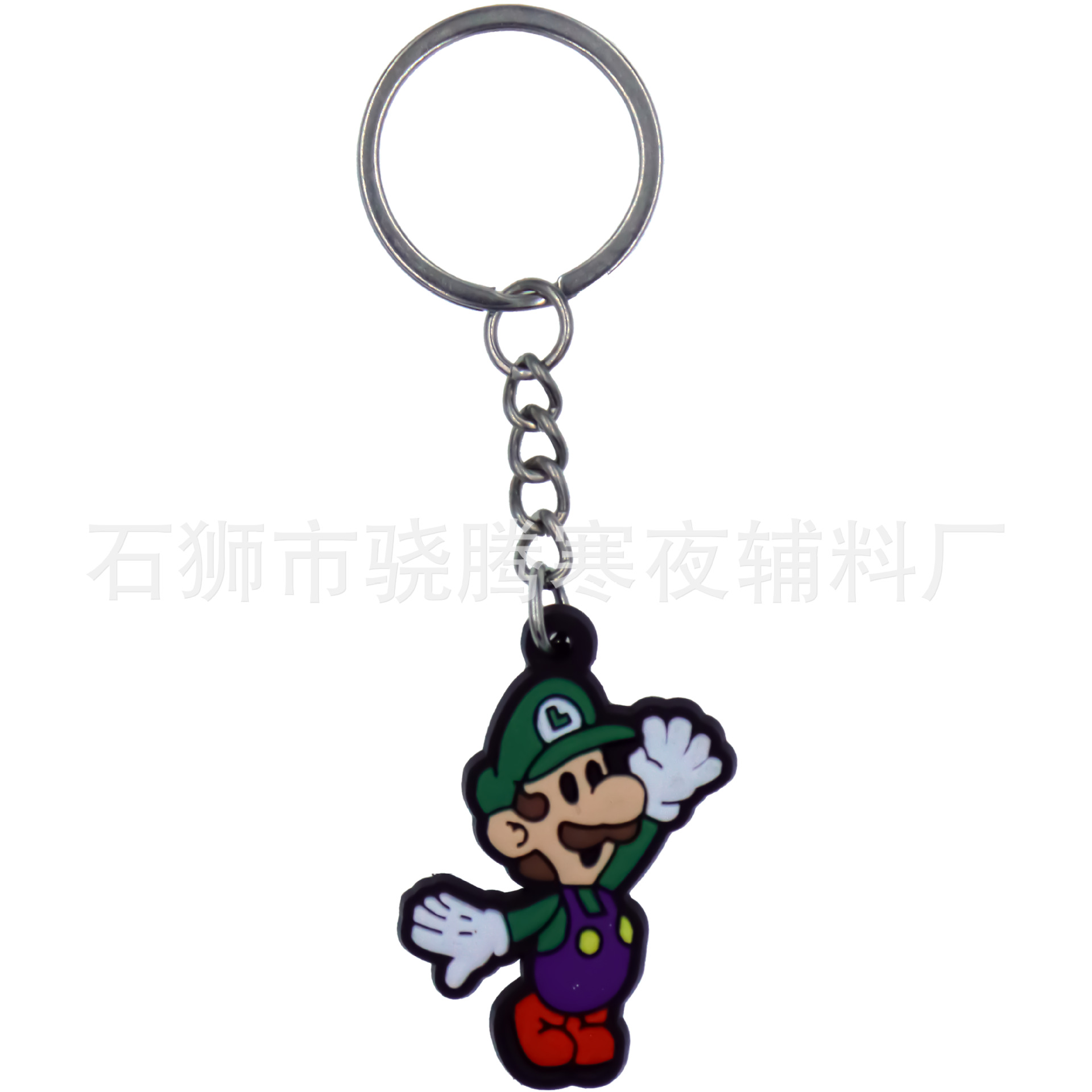 Cartoon New Super Mario Keychain Gift Pendant Accessories pvc Material Factory Direct Cross-border Exclusive