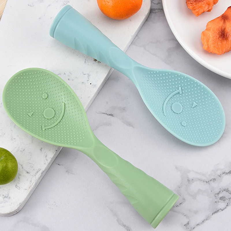 Антискользящая жаропрочная вертикальная ложка для риса из PP, антипригарная ложка для риса