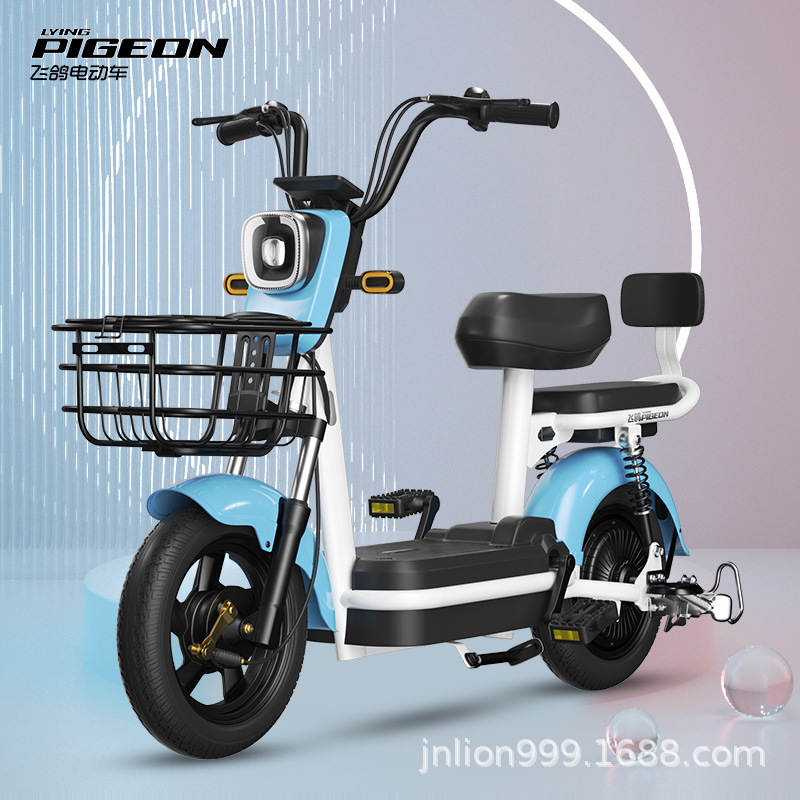 2024 Flying Pigeon New Electric Bicycle Adult Battery Car New GB Brand Small Power Scooter
