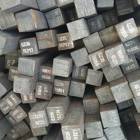 150 Square Q345 Low Alloy Spot Available for Sale, Continuous Cast Billet Batch Retail for Steel Rolling and Forging