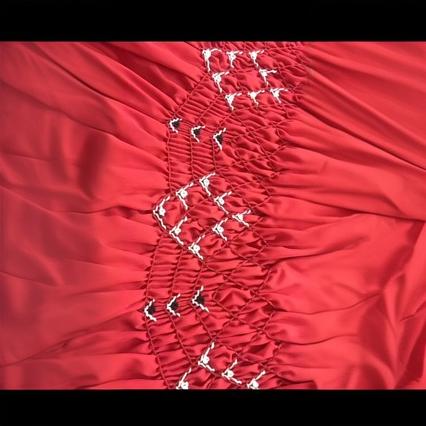 Hand-made Embroider, Smark Embroider, Fresh Stripesd Print, Kidsren's Clothing, Adult Clothing, Handmade Semi-finished Products