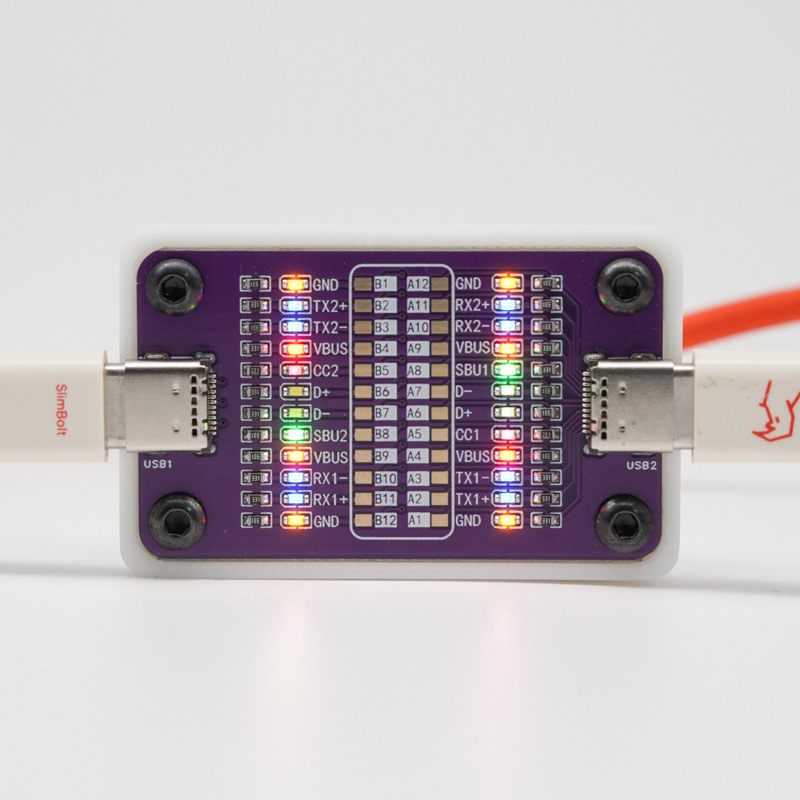 Power-Z Double-Ended Type-C Fast Charging Cable Material Detection Board Is Suitable for Apple and Android Mobile Phone Cable Testing