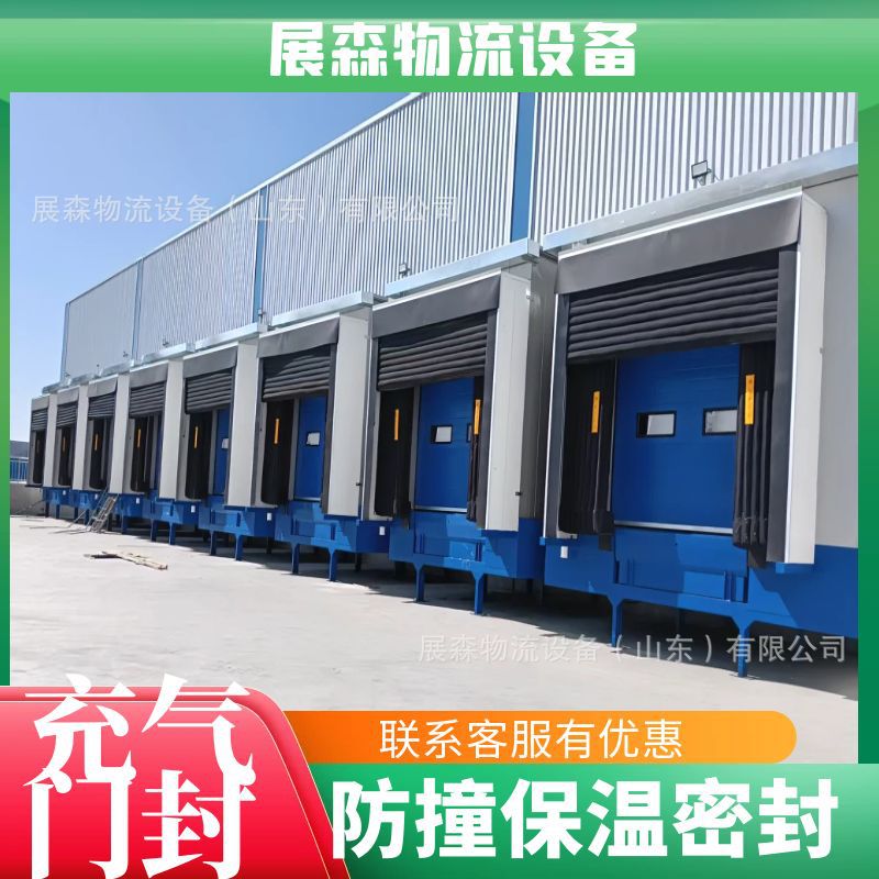 Надувная герметичная дверь для дока, защита от погодных условий, индивидуальный заказ