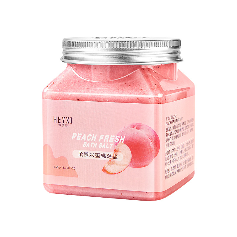 HEYXI Han Yuanxi Fruit Fragrant Bath Salt Back Foot Hand Foot Bath Salt Body Scrub Cream