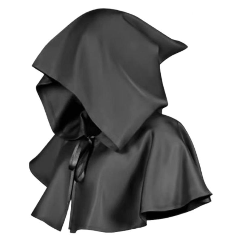 Death Cloak Halloween Cosplay Costume Medieval Adult Hooded Cloak Ready Stock Cosplay Costume Monk