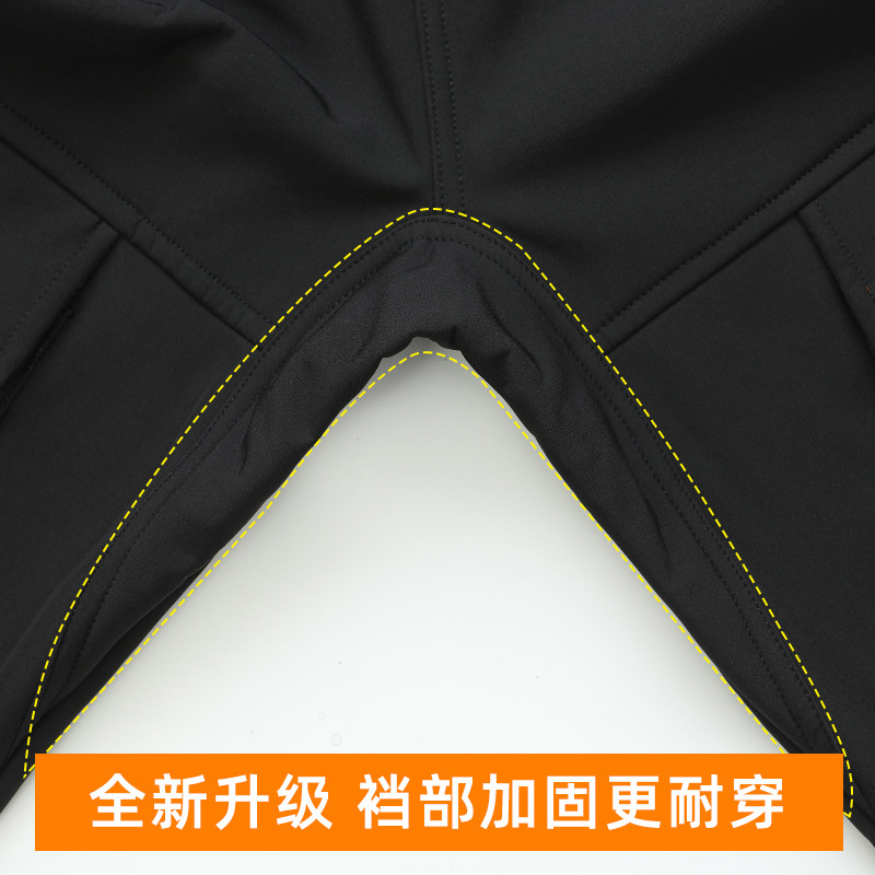 Winter jacket suit men's fleece-lined thickened windproof Waterproof warm clothes cycling outdoor mountaineering clothes overalls