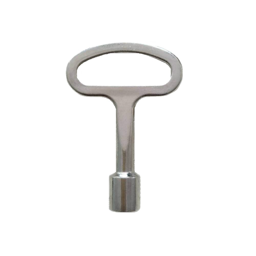 Factory Wholesale Multifunctional Small Wrench Triangular Four-Corner Cross Six-In-One Universal Train Electric Control Cabinet Elevator Key