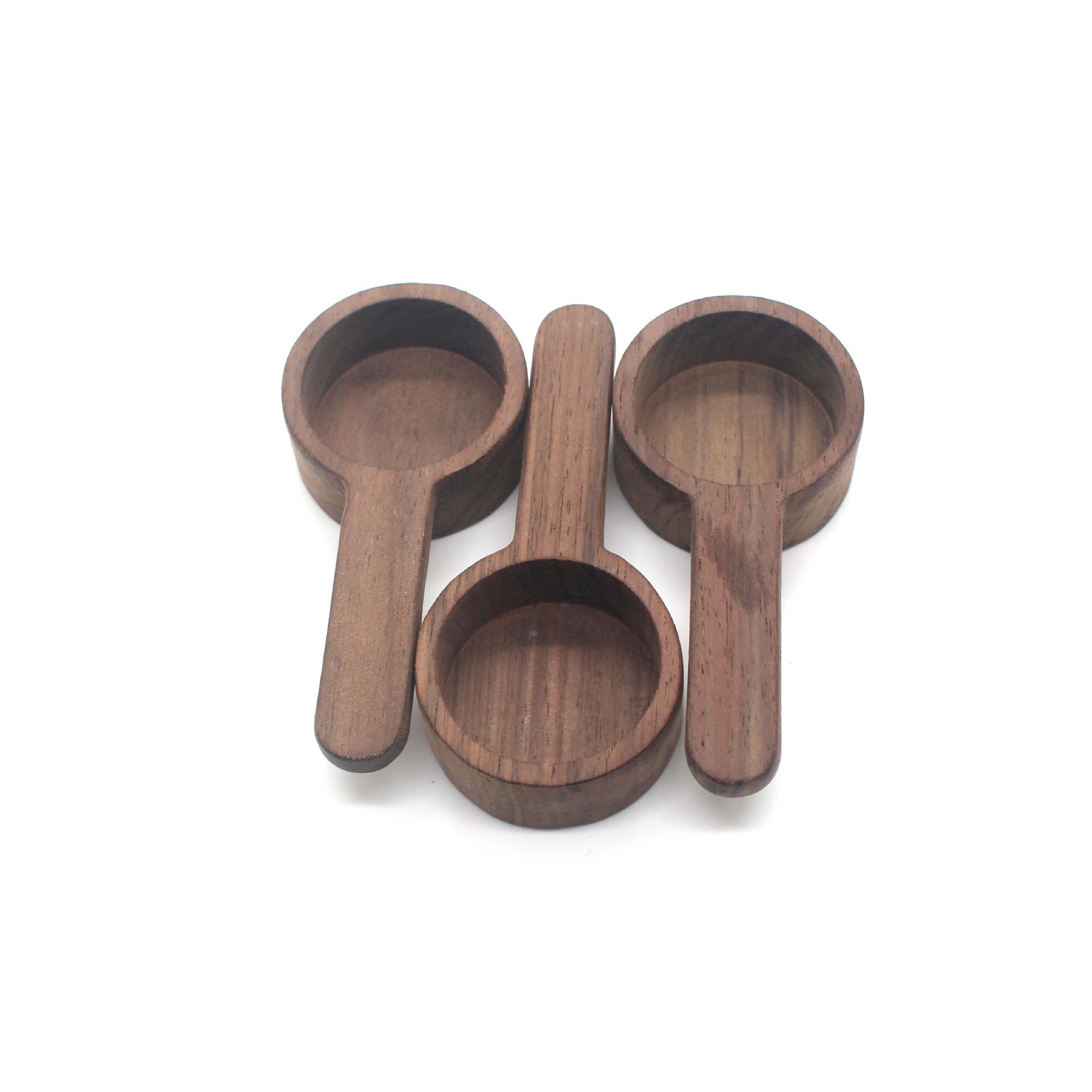 Customized Solid Wood Coffee Measuring Spoon Black Walnut Coffee Spoon Beech Spoon Measuring Spoon
