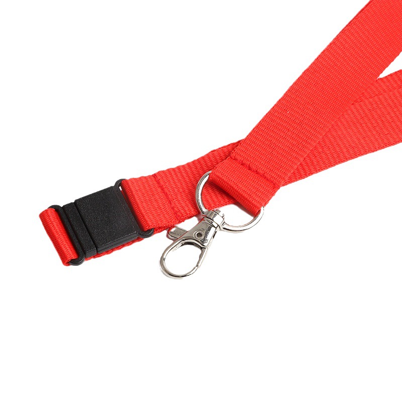 Temu cross-border sublimable blank lanyard safety buckle separable Amazon hot selling lanyard