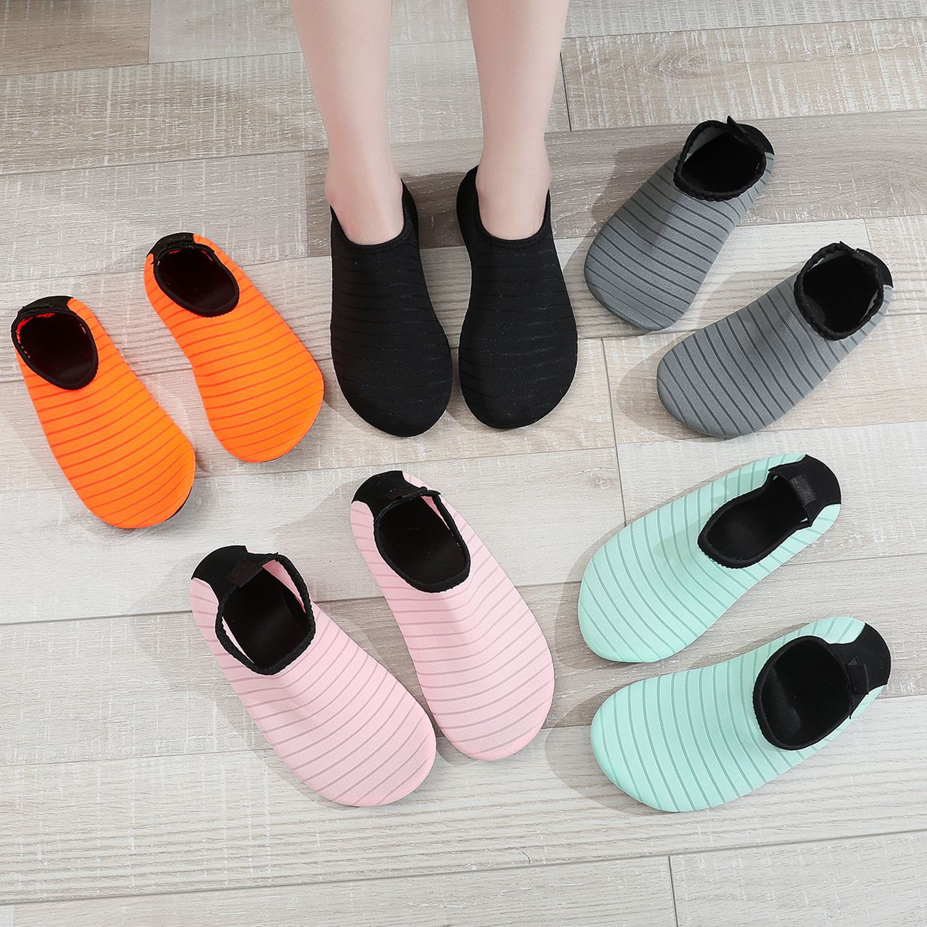 Beach Shoes for Men and Women, Diving, Wading, River Tracing, Non-Slip, Foreign Trade Rafting Shoes, Snorkeling and Swimming Shoes, Yoga Shoes