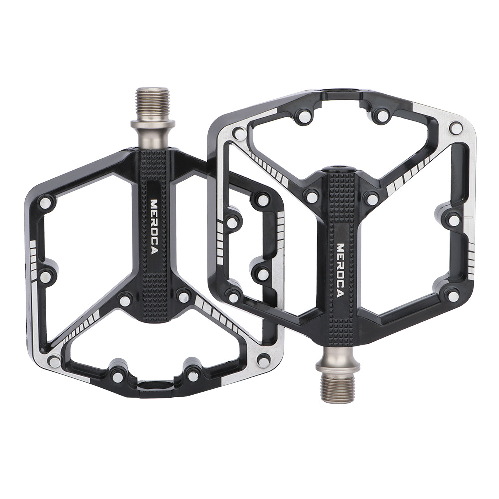 MEROCA mountain bike pedal aluminum alloy Peilin pedal DU pedal pedal pedal bicycle accessories