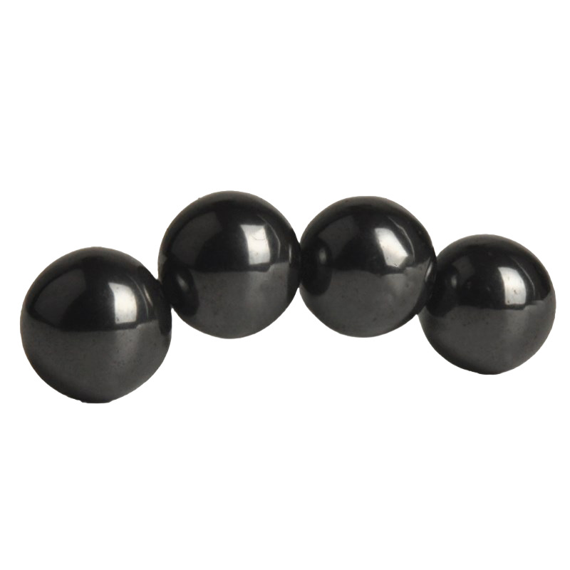 Black Educational Toys Ferrite Magnets Round Magnetic Polishing Balls Wholesale in Stock