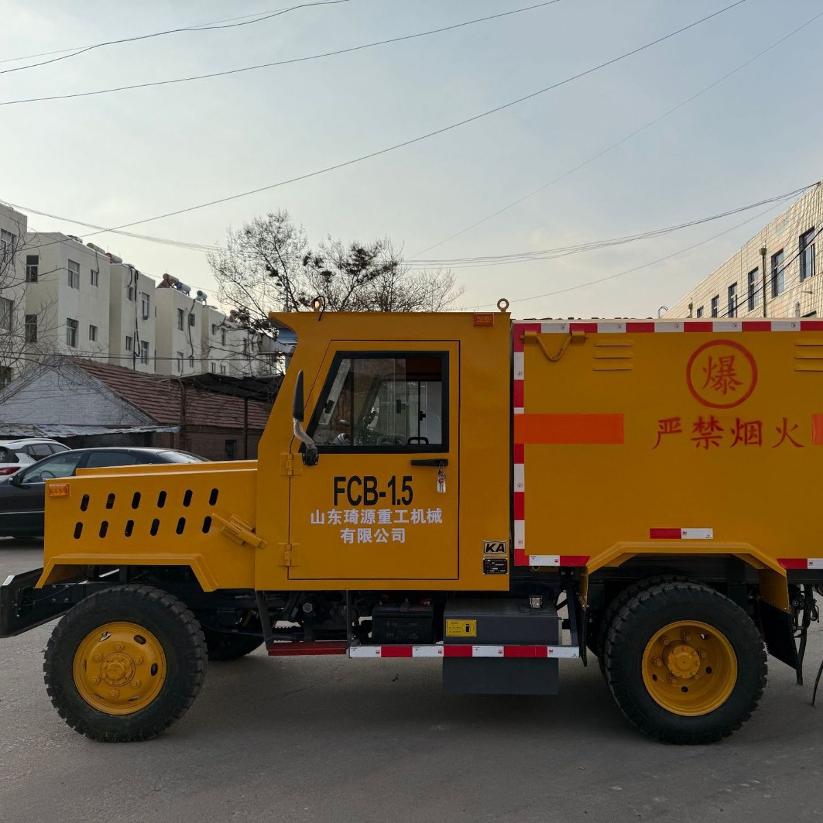 Explosion-Proof Car Shandong Qiyuan Heavy Industry Mechanical Mining Explosion-Proof Car Explosion-Proof Diesel