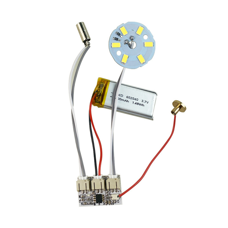 5V single and double color stepless dimming night light control board terminal type-c interface wire-free complete set of accessories