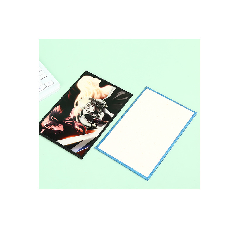 Double Flash Acrylic Color Paper Customized Laser Hot Gold Paper Color Card Animation Secondary Peripheral Gift Sign Drawing Board Customized