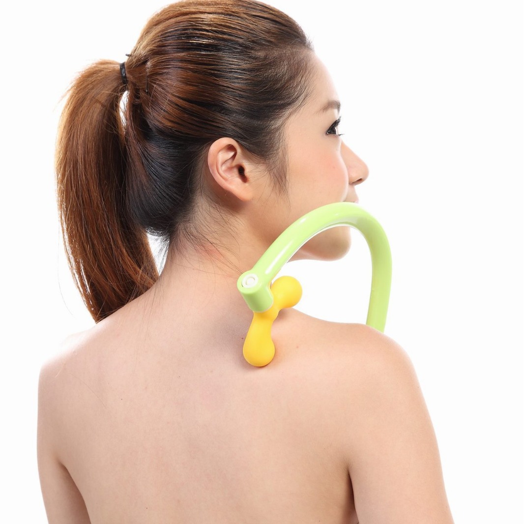 Dahe Adjustable Shoulder and Back Acupoint Pressing Hammer Back Massager Beater Original Point Massage 5958