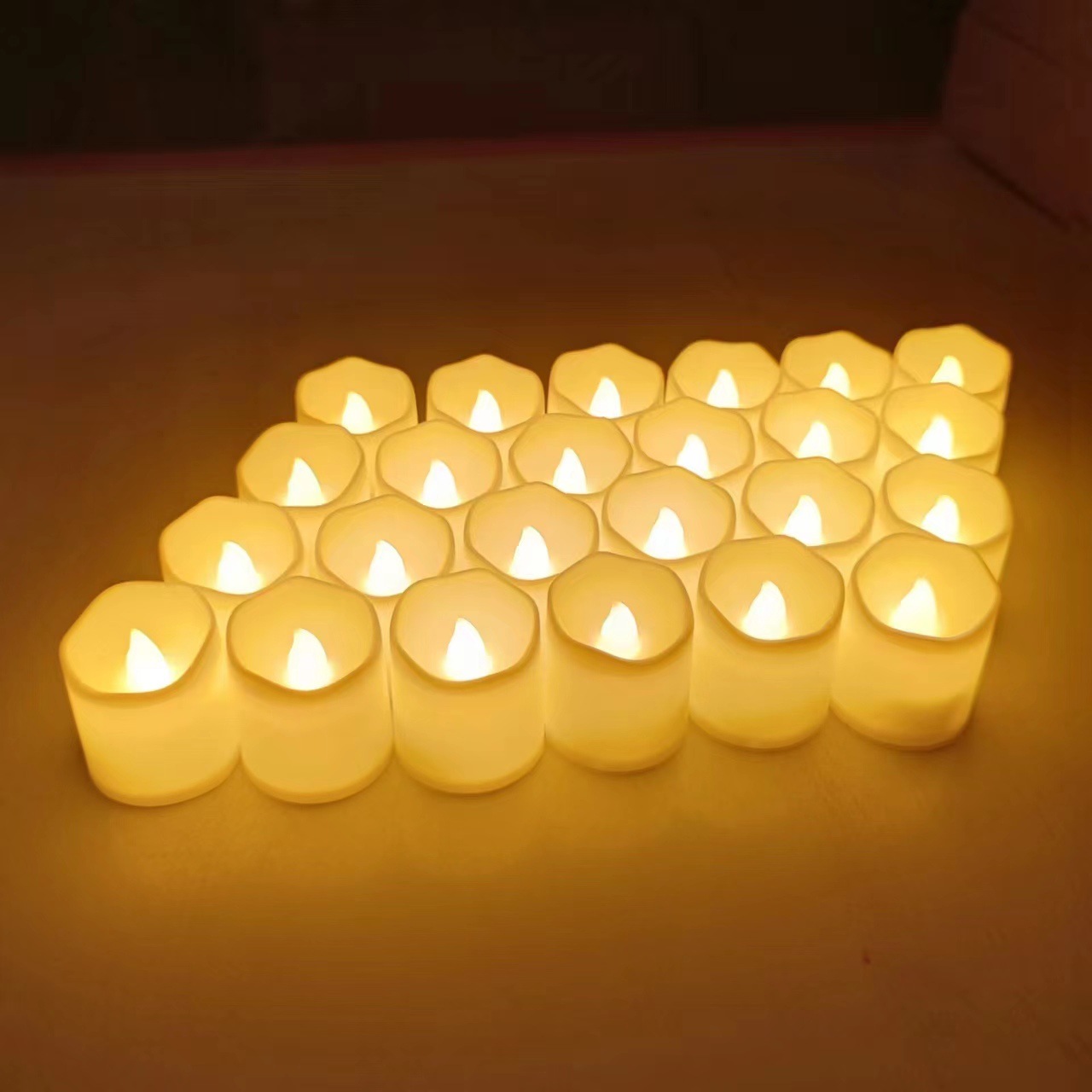 Wave electronic candle light colorful led electronic candle romantic creative proposal wedding electronic candle manufacturer