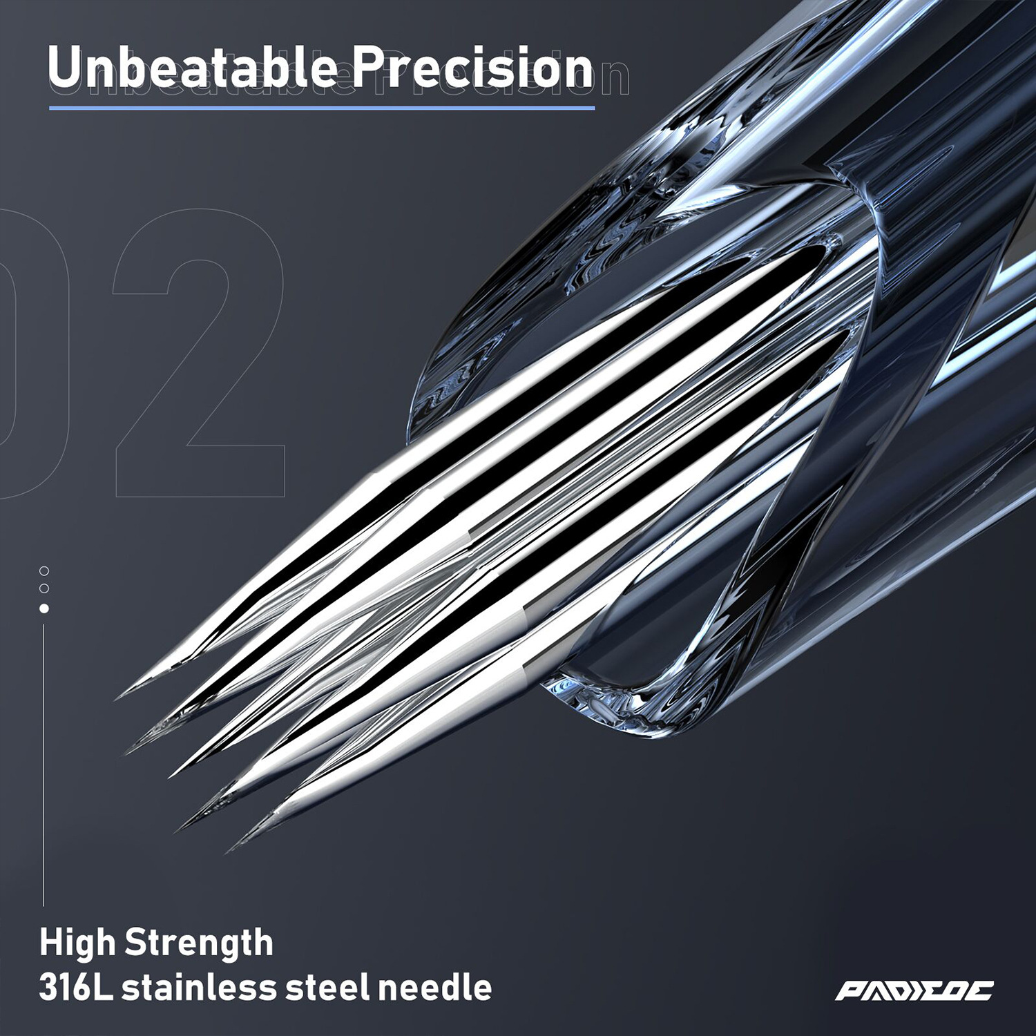 Cross-Border Hot Selling 20 Patio Tattoo All-In-One Needles Tattoo Needles Xia'An Needles # 12 Round Needle Header Box