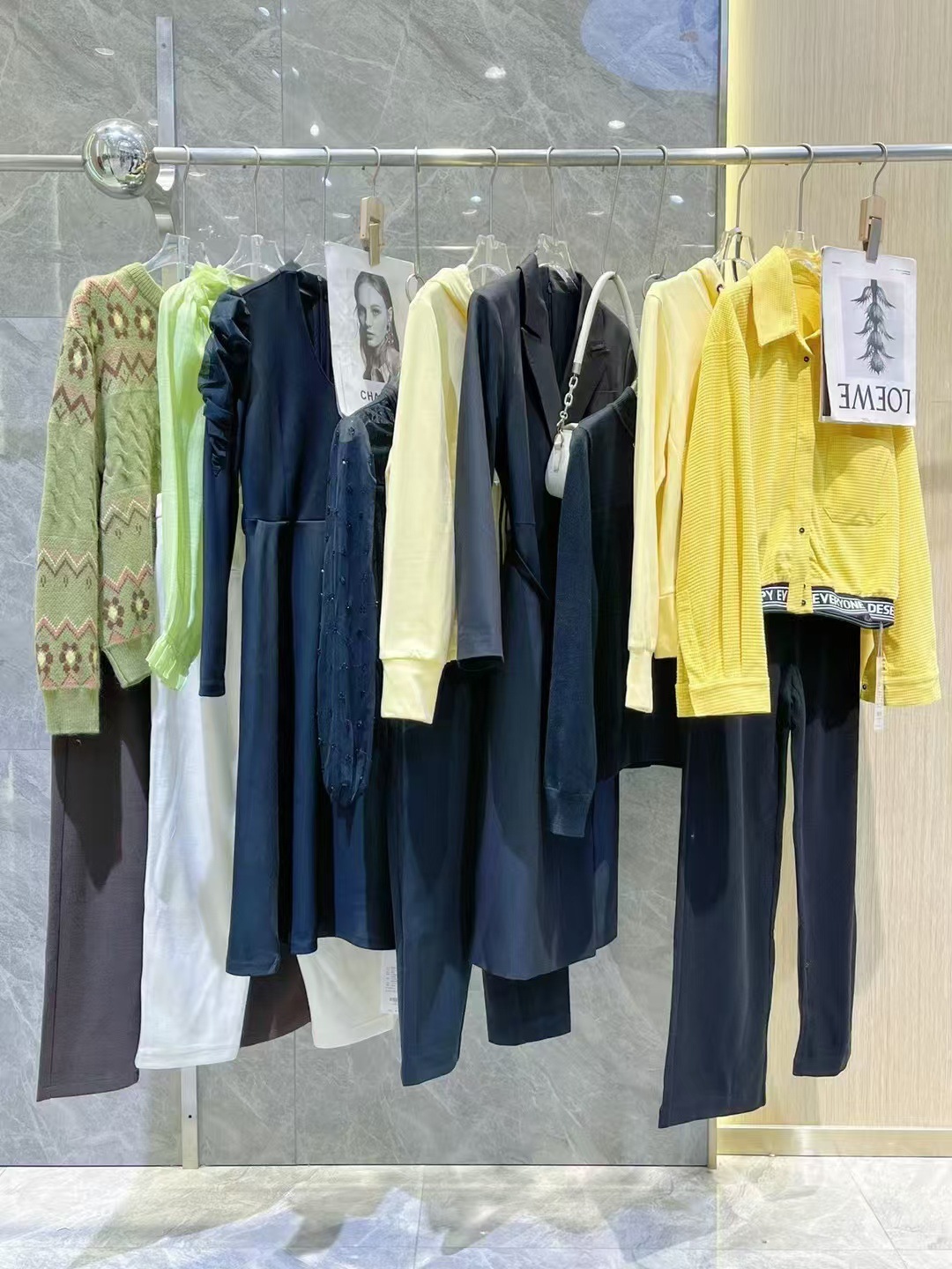 Yobu Withdrawal Cabinet Brand Women's Wear Thirteen Lines Spring Pack Casual Cotton and Linen High Goods Live Supply Chain