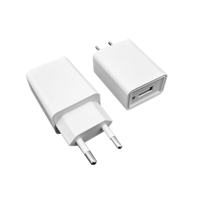 5V1A Light-Changing Power Adapter Charger European and American USB Home Appliance Cabinet Lighting Power Adapter