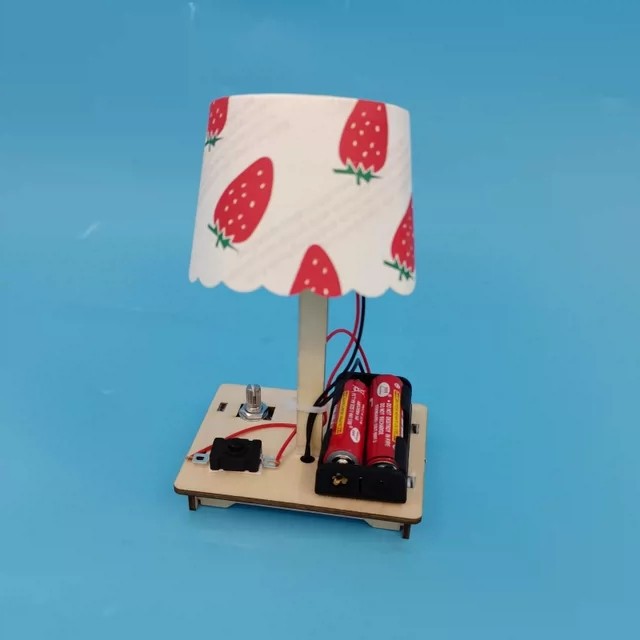 Регулируемая яркость настольная лампа, материалы для ручной сборки, научные и технологические игрушки