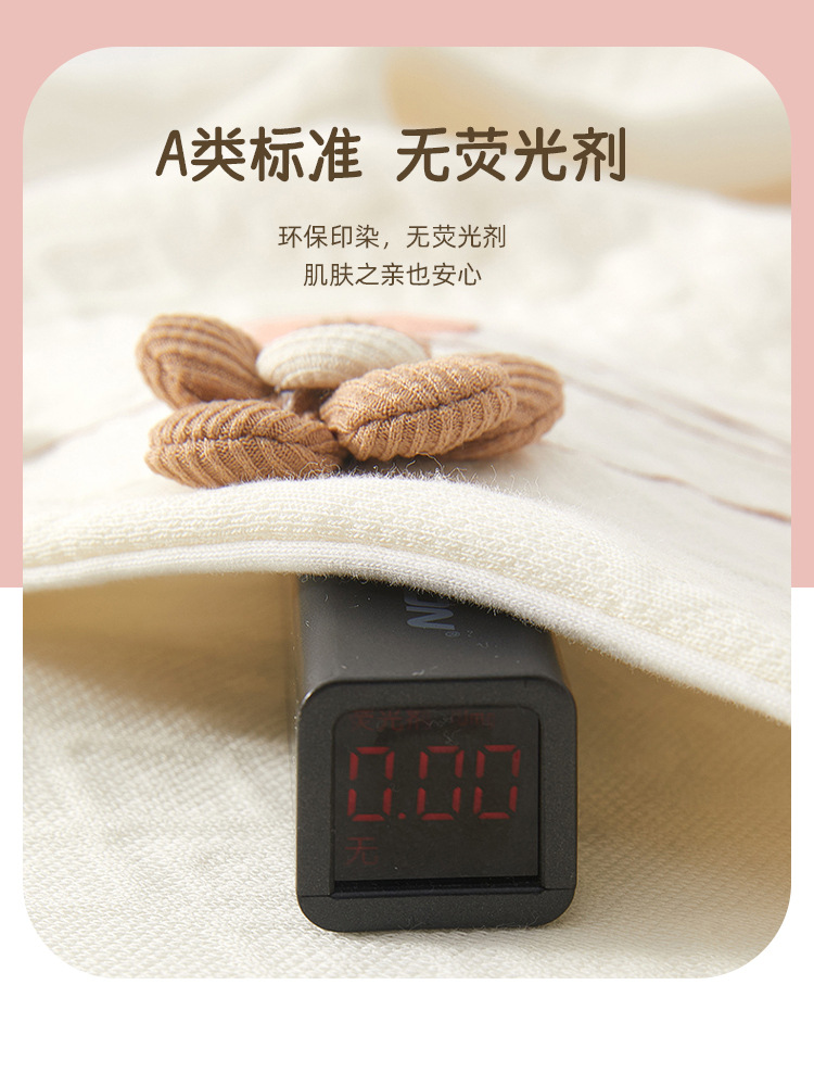 Baby Clothes Autumn Class A Baby Girl Full Moon Clothes Overalls Baby Silk Warm Newborn Wrap Clothes