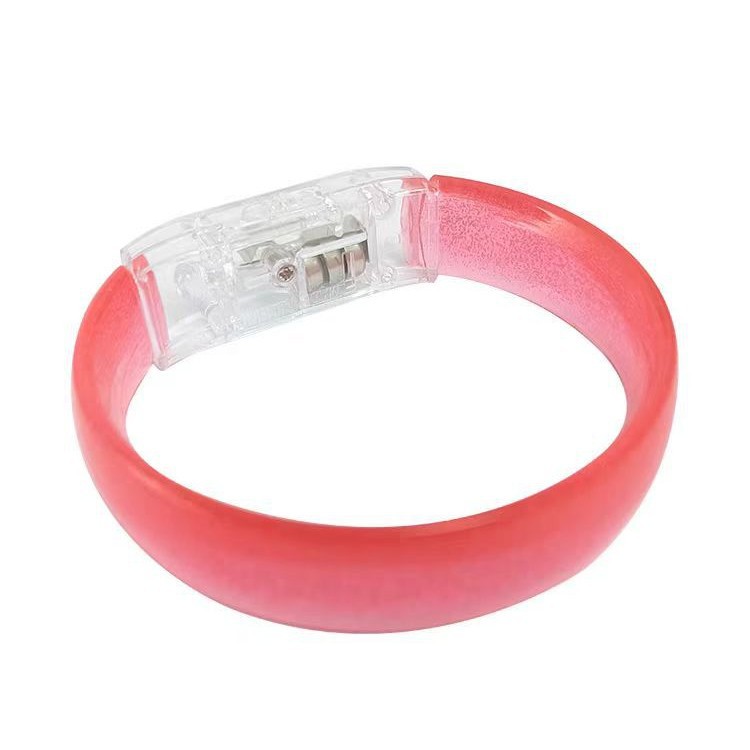 Disco Bar Concert Support Items Led Luminous Circle Luminous Wrist Strap Fluorescent Bracelet Flash Bracelet Night Running