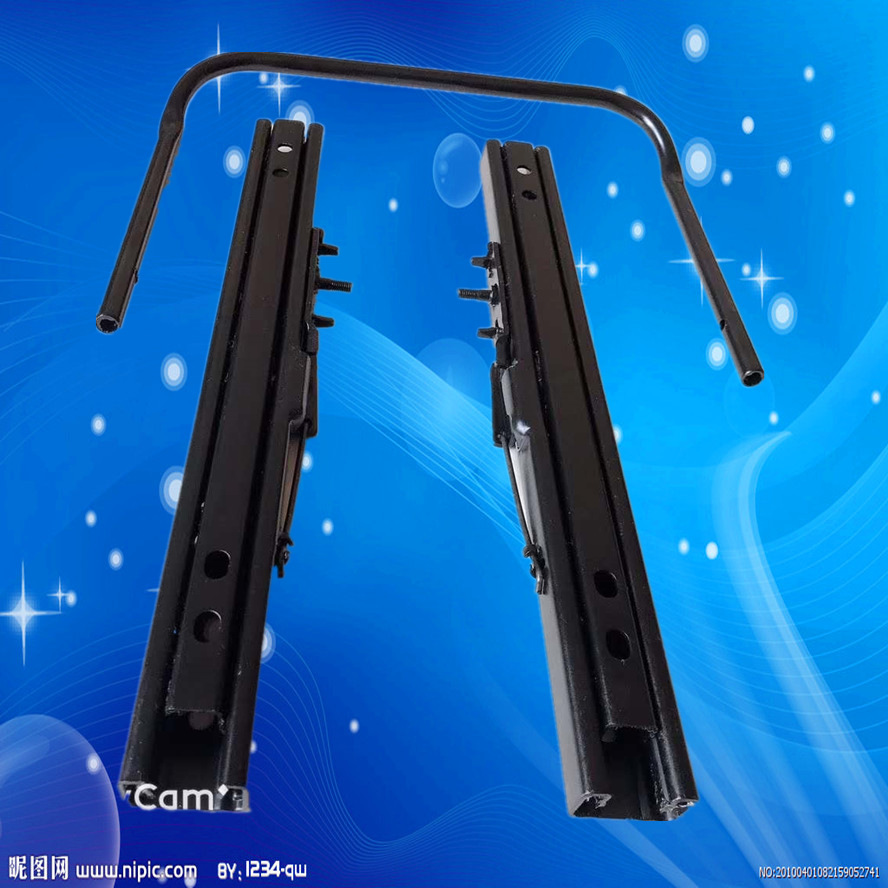 Manufacturer Supplies Car Seat Double Unlock Slide C Type Double Unlock Slide Rail