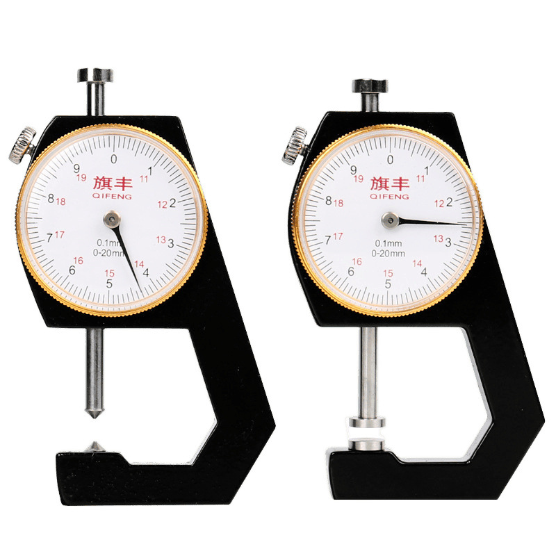 Pearl Caliper Measures Thickness with High Precision 0.001 Pointed Flat Head Micrometer Steel Pipe Steel Plate Measuring Plate Thickness Others