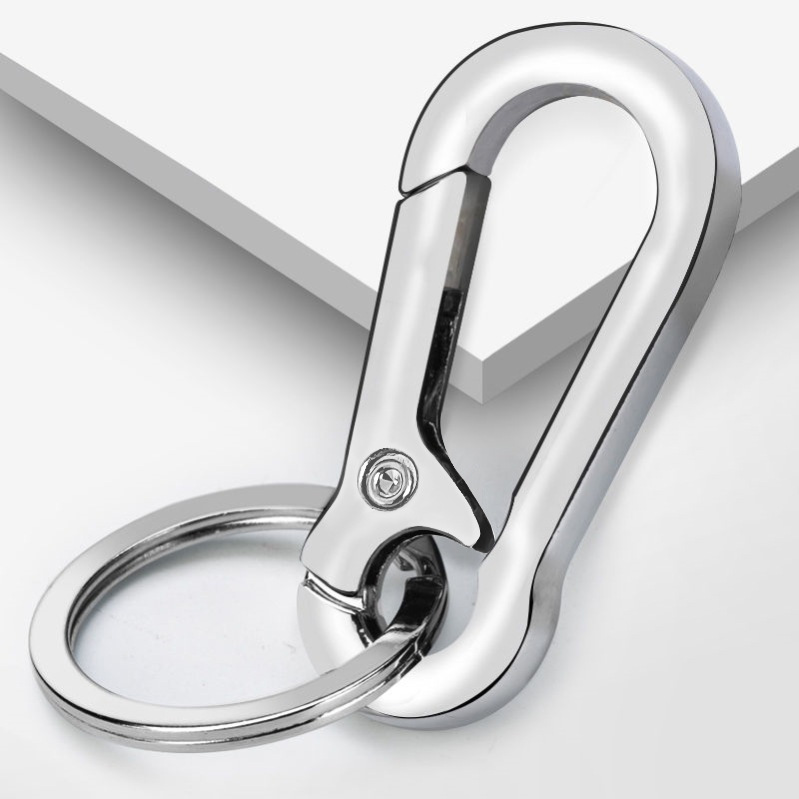 Men's Boutique Keychain Zinc Alloy Keychain Simple Car Key Pendant Creative Small Gift Manufacturer Wholesale